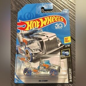 Hot Wheels HW Ride-Ons 2/5 (2017) Blue Aisle Driver Toy Car 235/365